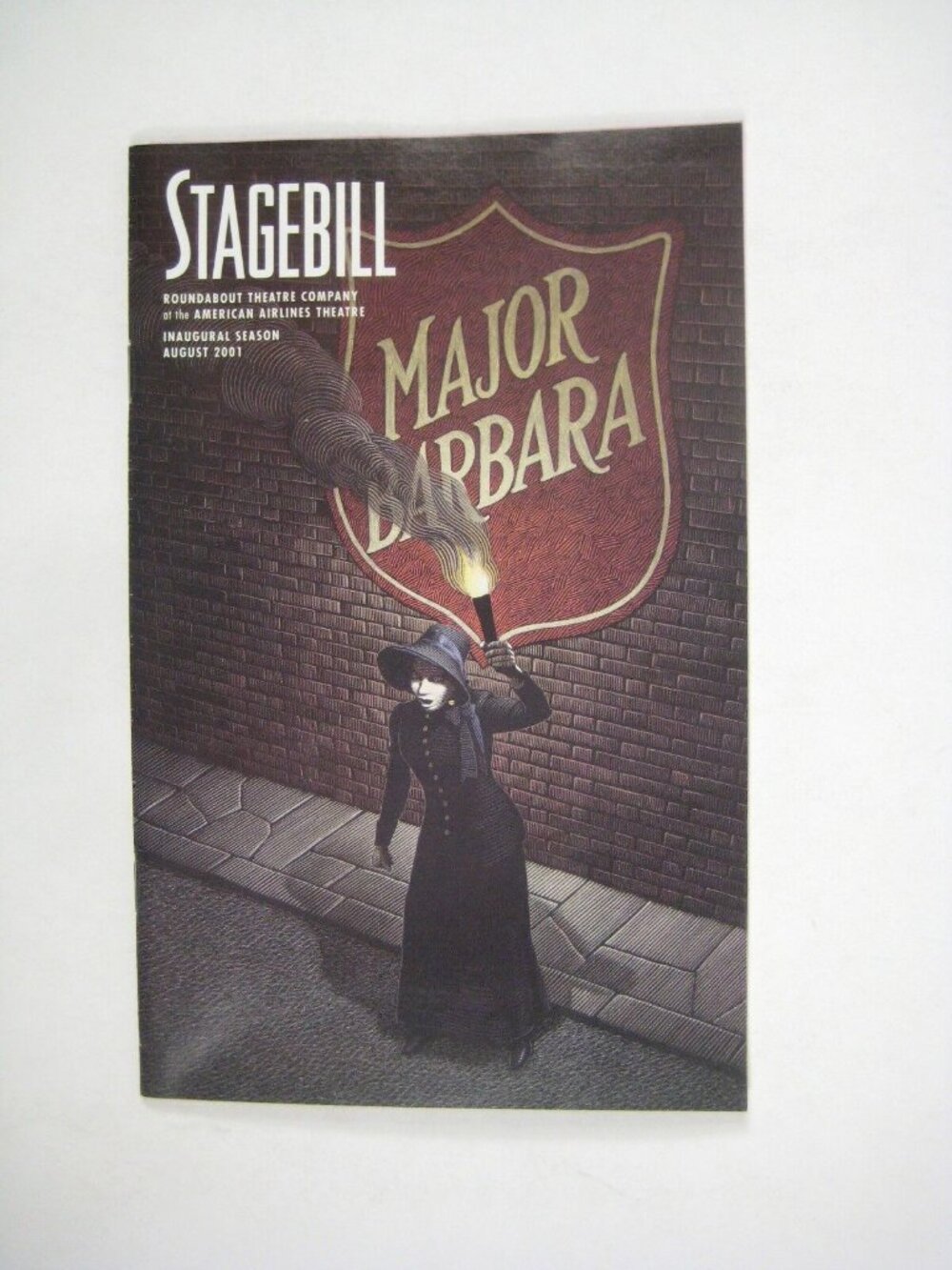 Major Barbara Stagebill 2001 Opening Night Cherry Jones Dana Ivey David Warner